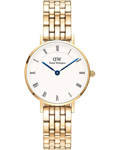 Daniel Wellington Petite Roman Numerals 5-Link Gold DW00100682